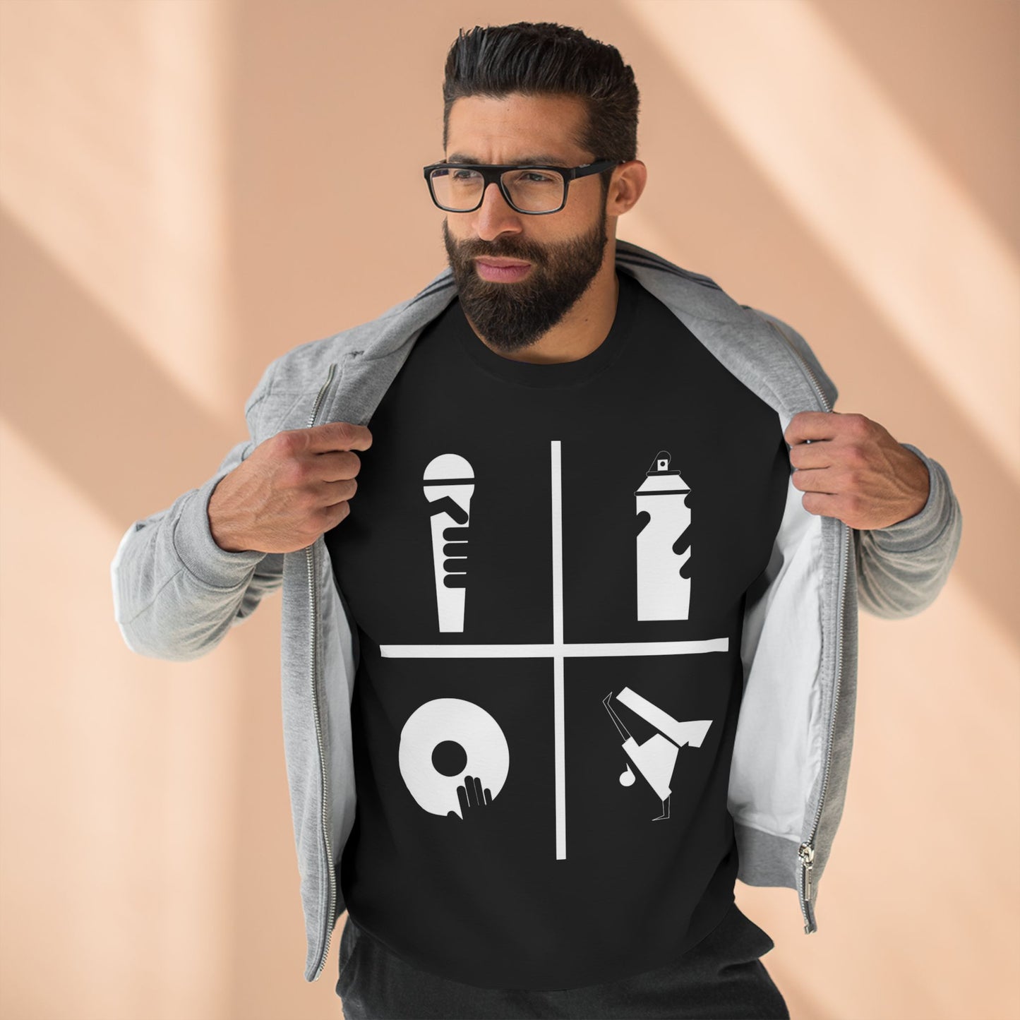 Sweatshirt - HIP HOP CULTURE" - Comfortable Dance Apparel - Mi tienda