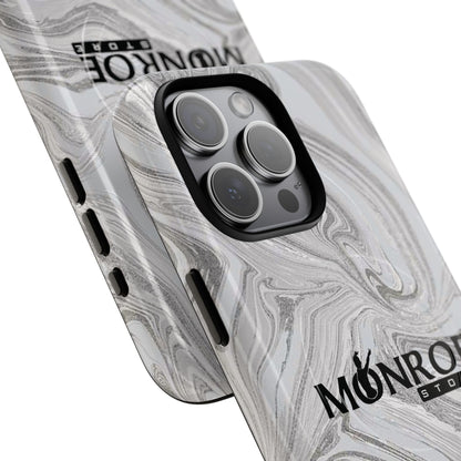 Stylish Tough Magnetic Phone Case - Marble Design - Mi tienda