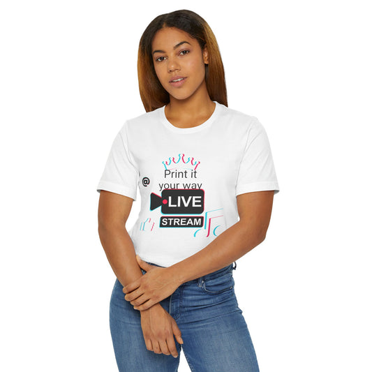 Customize your username at home while you stream live or sell your products on Tik tok