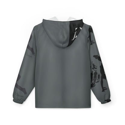 Unisex Hip Hop Culture Breaking, Streetwear Outerwear, Urban Fashion Zip-Up, Trendy Lightweight Coat