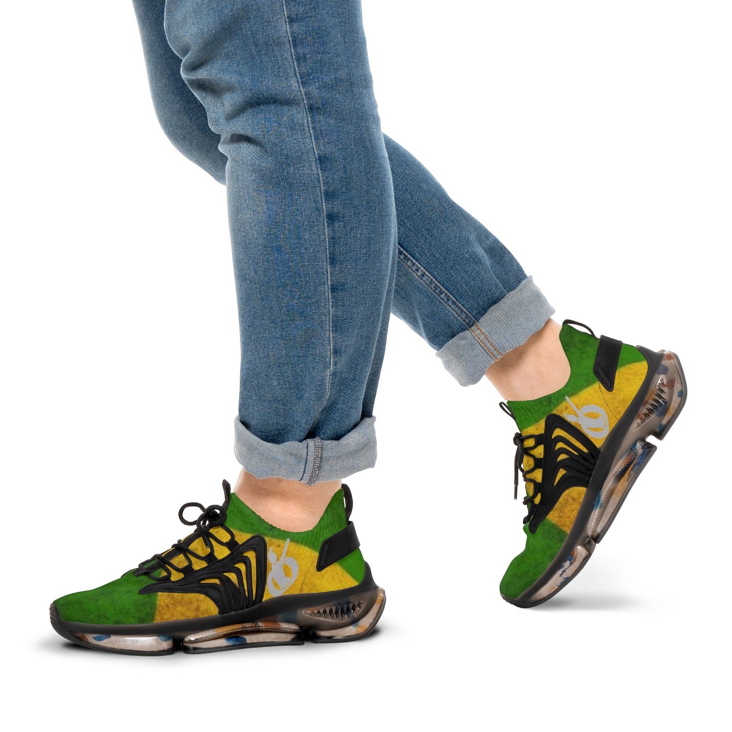 Vibrant Men's Mesh Sneakers, Athletic Footwear, Casual Sneakers, Stylish Running Shoes, Summer Sports Footwear