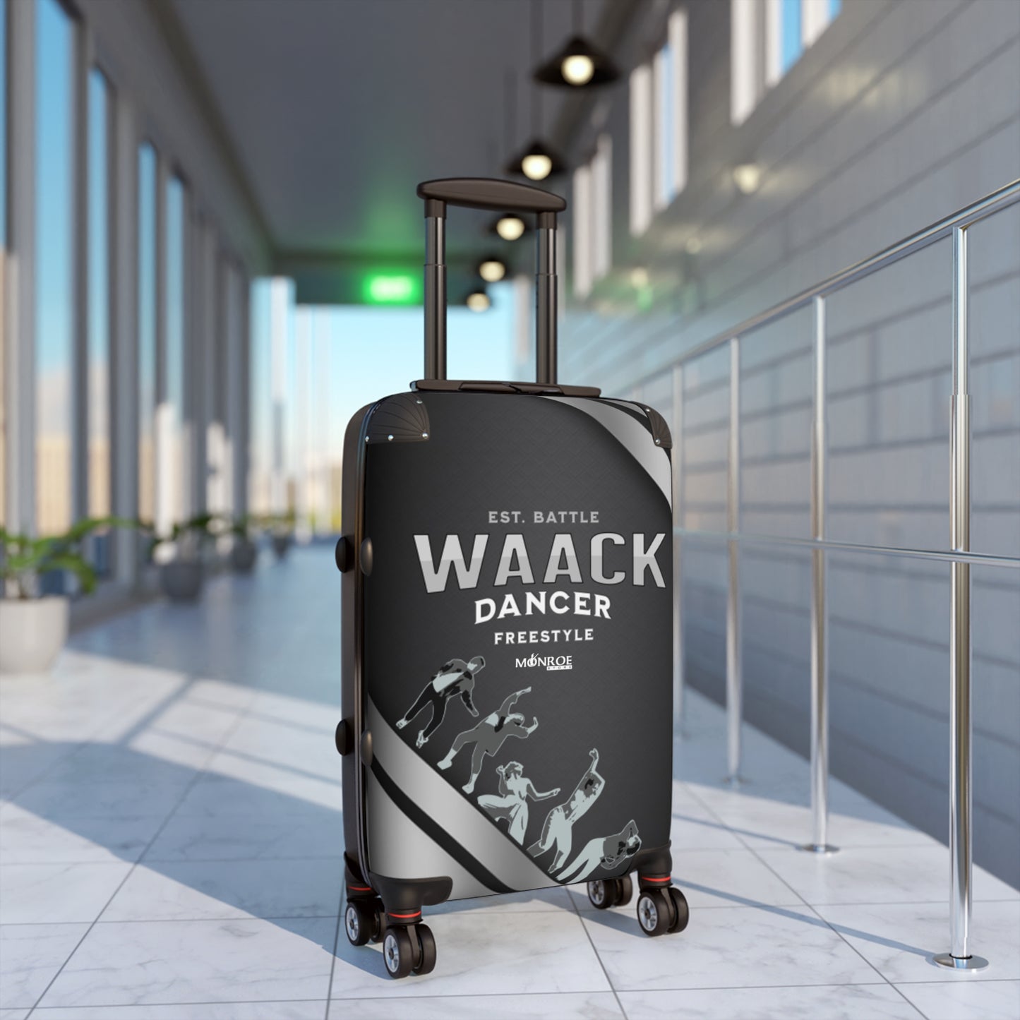 WAAck Dancer Suitcase - Travel Luggage for Dancers, Dance Battle Bag, Stylish - Mi tienda