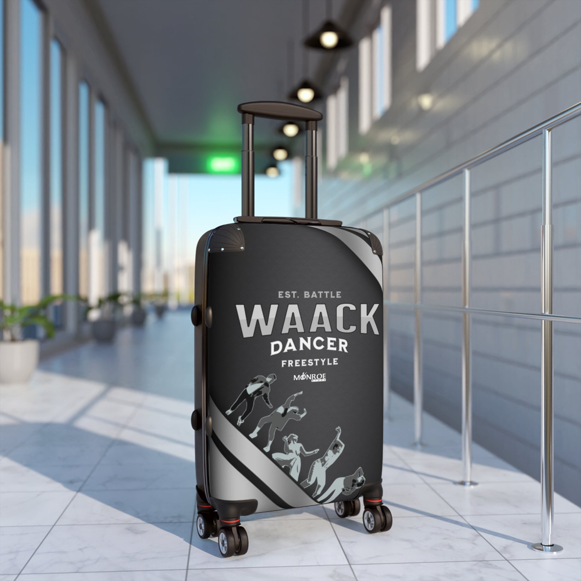 WAAck Dancer Suitcase - Travel Luggage for Dancers, Dance Battle Bag, Stylish - Mi tienda