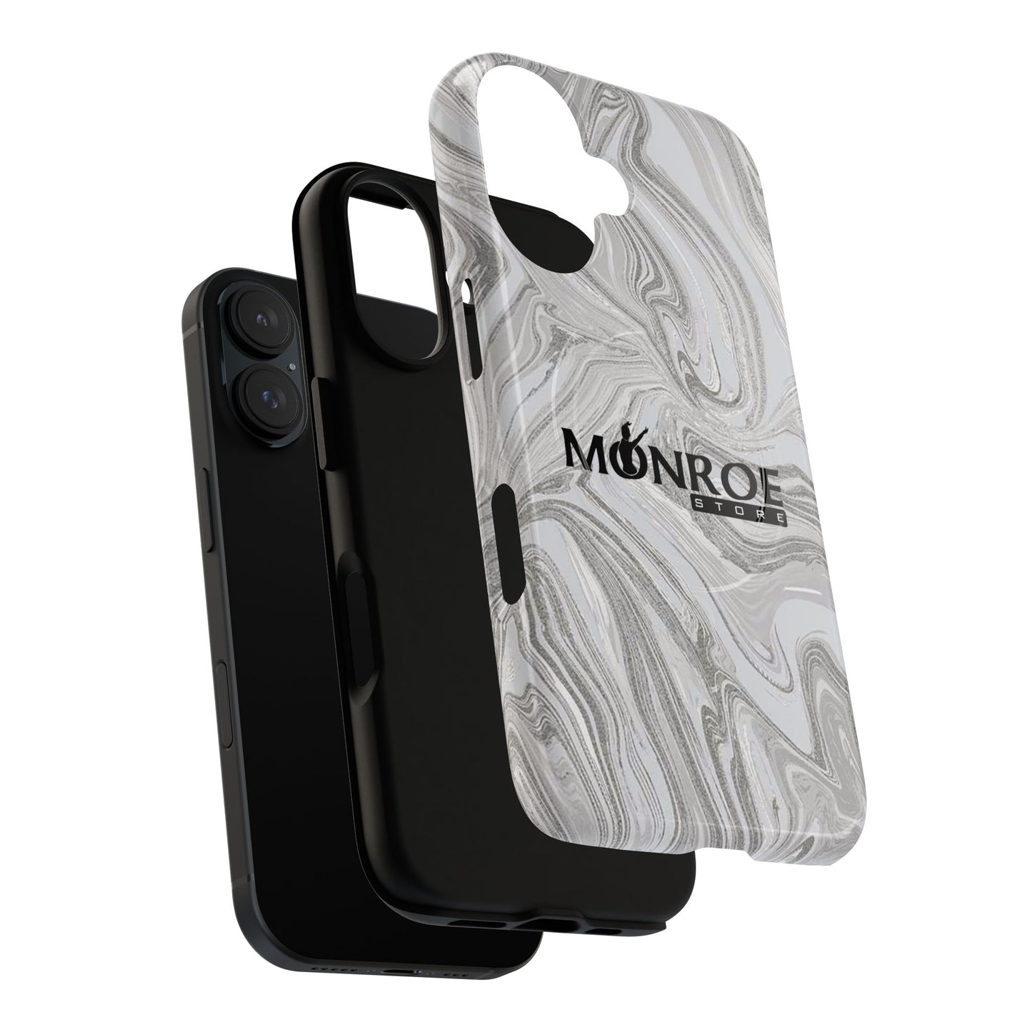 Stylish Tough Magnetic Phone Case - Marble Design - Mi tienda