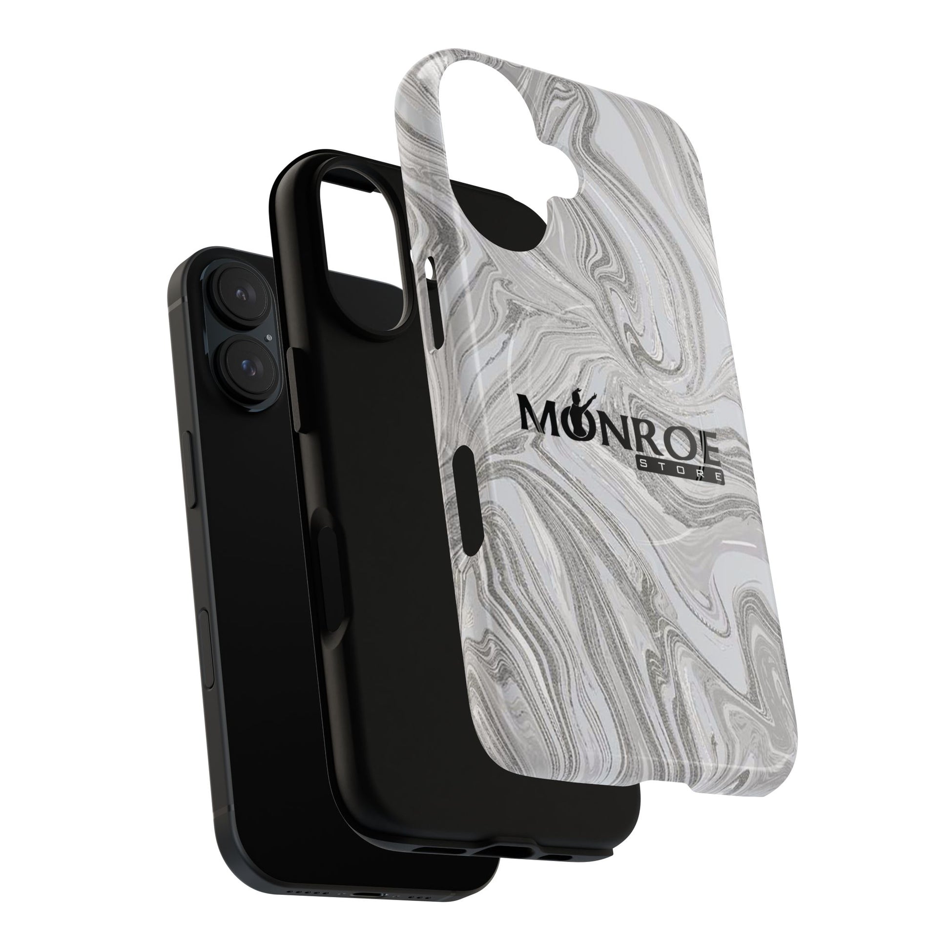 Stylish Tough Magnetic Phone Case - Marble Design - Mi tienda