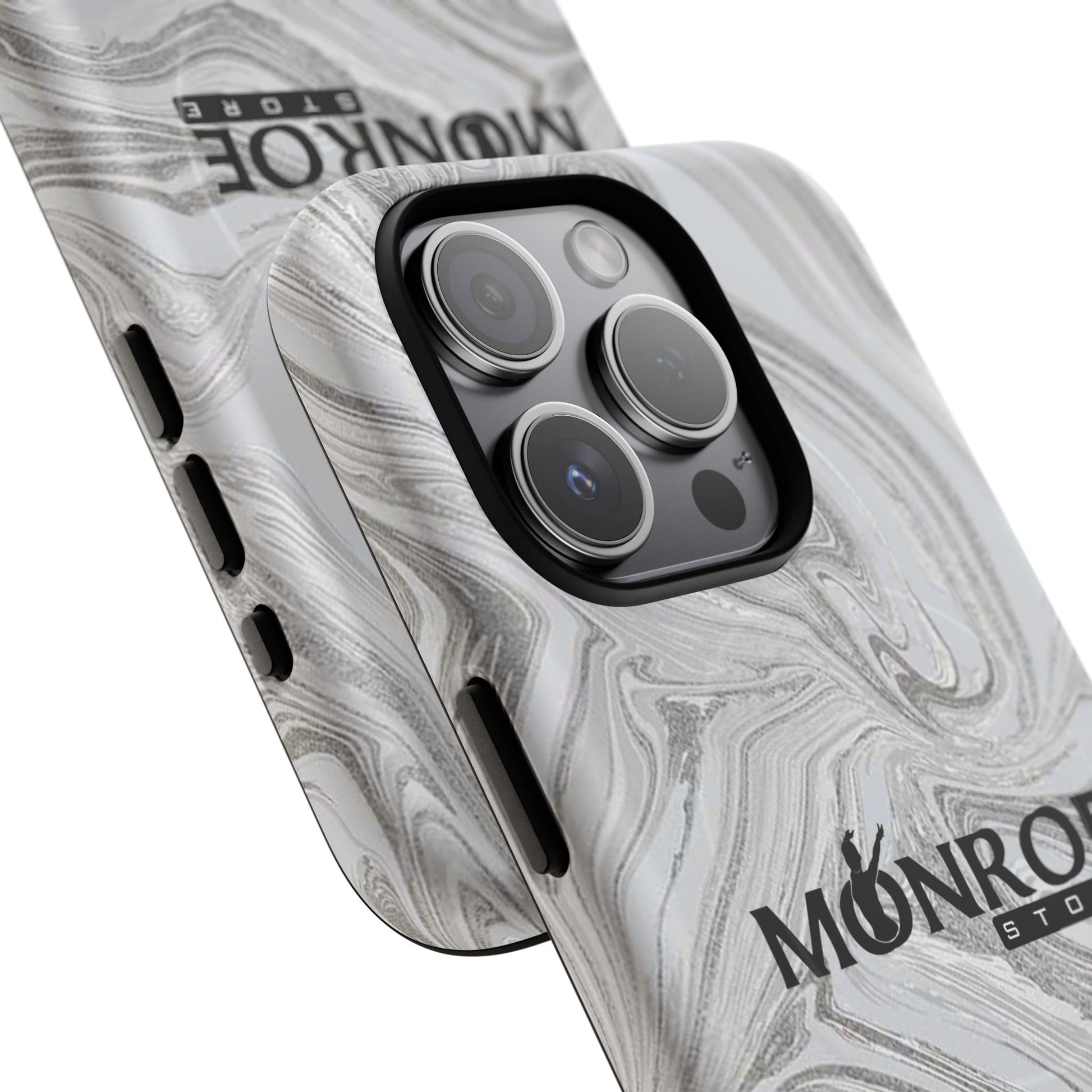 Stylish Tough Magnetic Phone Case - Marble Design - Mi tienda