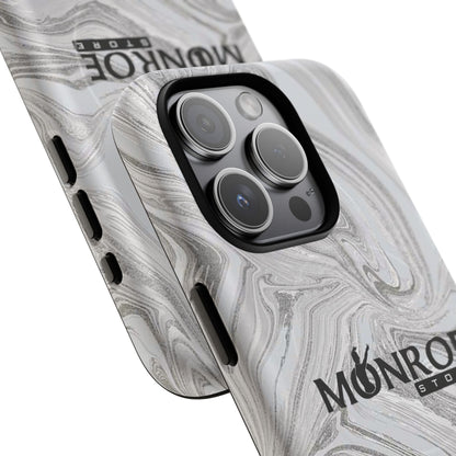 Stylish Tough Magnetic Phone Case - Marble Design - Mi tienda