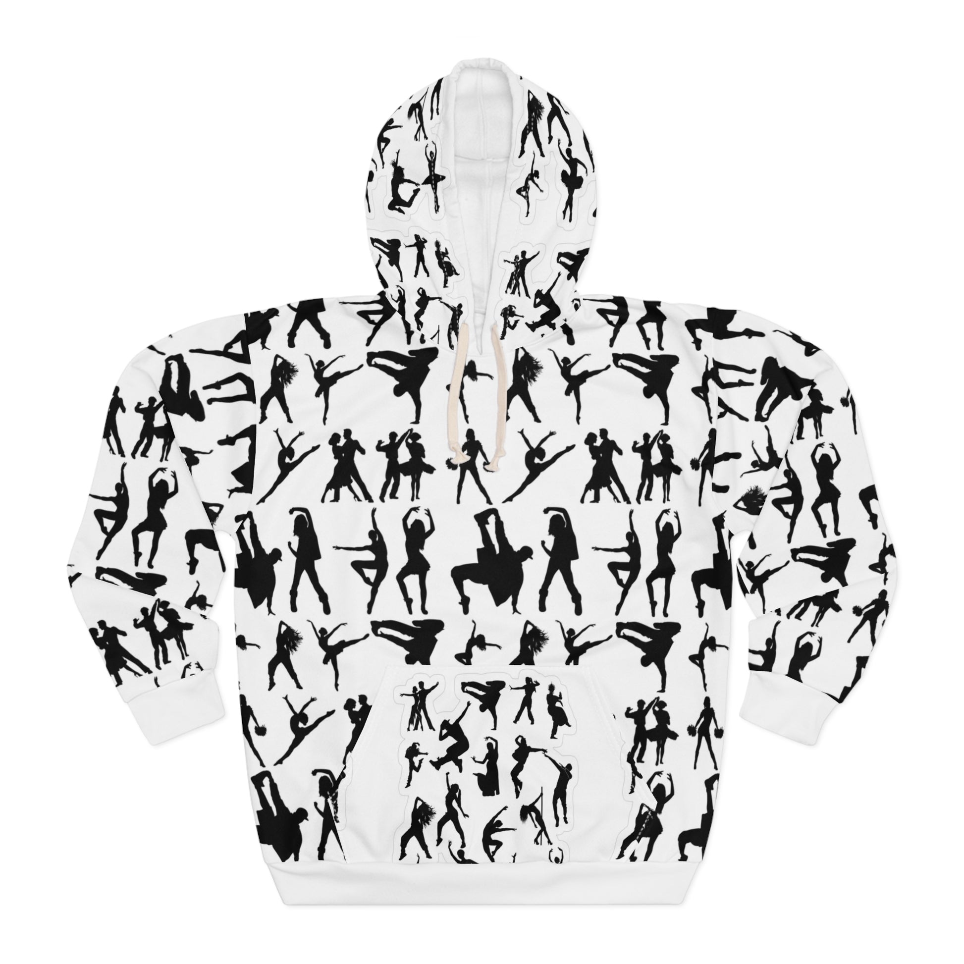 Dance Silhouette Hoodie, Unisex Pullover, Dance Lover Gift, Dancer Hoodie, Dance Teacher, Fun Dance Sweatshirt, Dance Hoodie, Dance - Mi tienda