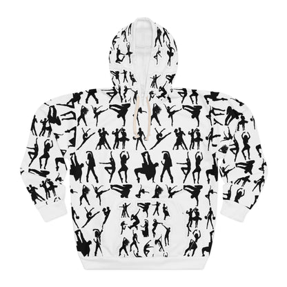 Dance Silhouette Hoodie, Unisex Pullover, Dance Lover Gift, Dancer Hoodie, Dance Teacher, Fun Dance Sweatshirt, Dance Hoodie, Dance - Mi tienda