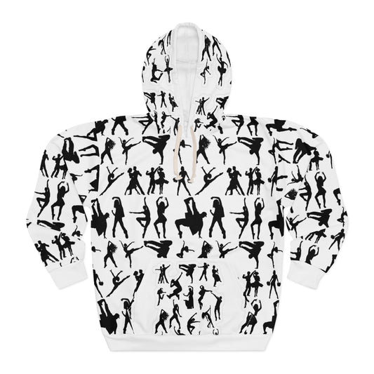 Dance Silhouette Hoodie, Unisex Pullover, Dance Lover Gift, Dancer Hoodie, Dance Teacher, Fun Dance Sweatshirt, Dance Hoodie, Dance - Mi tienda