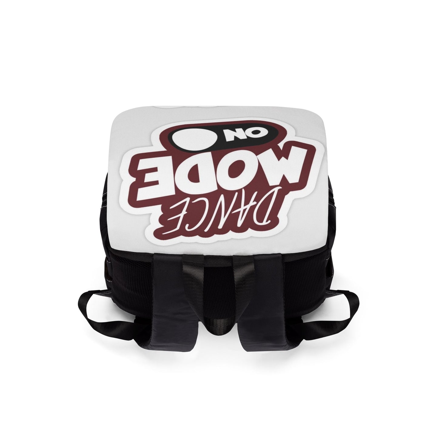 Unisex Casual Shoulder Backpack - 'Dance Mode On' Fun Design for Everyday Use - Mi tienda