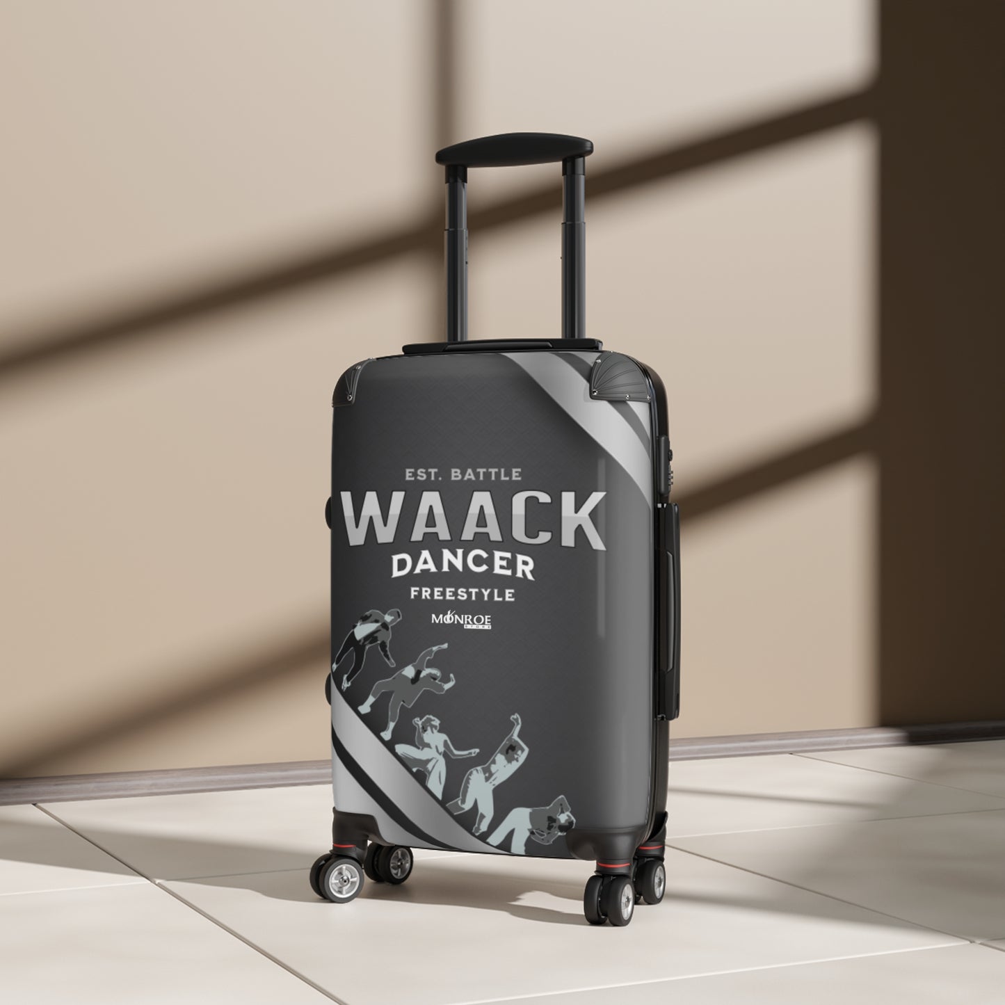 WAAck Dancer Suitcase - Travel Luggage for Dancers, Dance Battle Bag, Stylish - Mi tienda