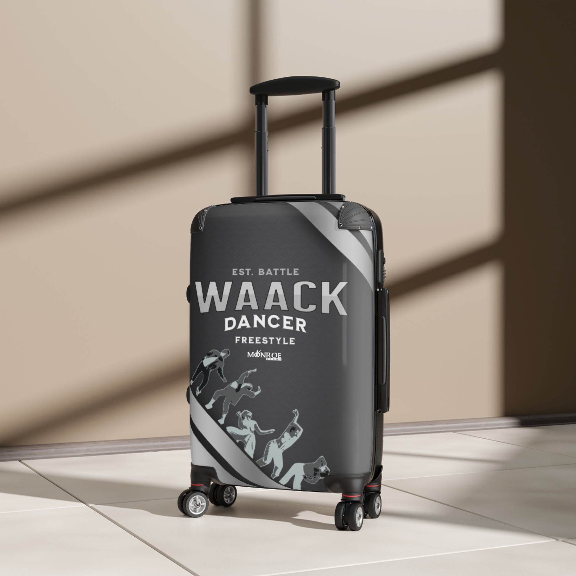 WAAck Dancer Suitcase - Travel Luggage for Dancers, Dance Battle Bag, Stylish - Mi tienda