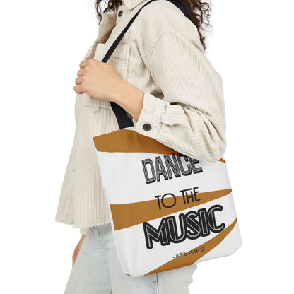 Dance to the Music -Locking Tote Bag