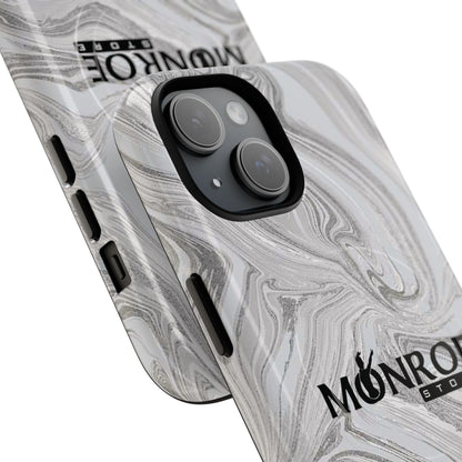 Stylish Tough Magnetic Phone Case - Marble Design - Mi tienda