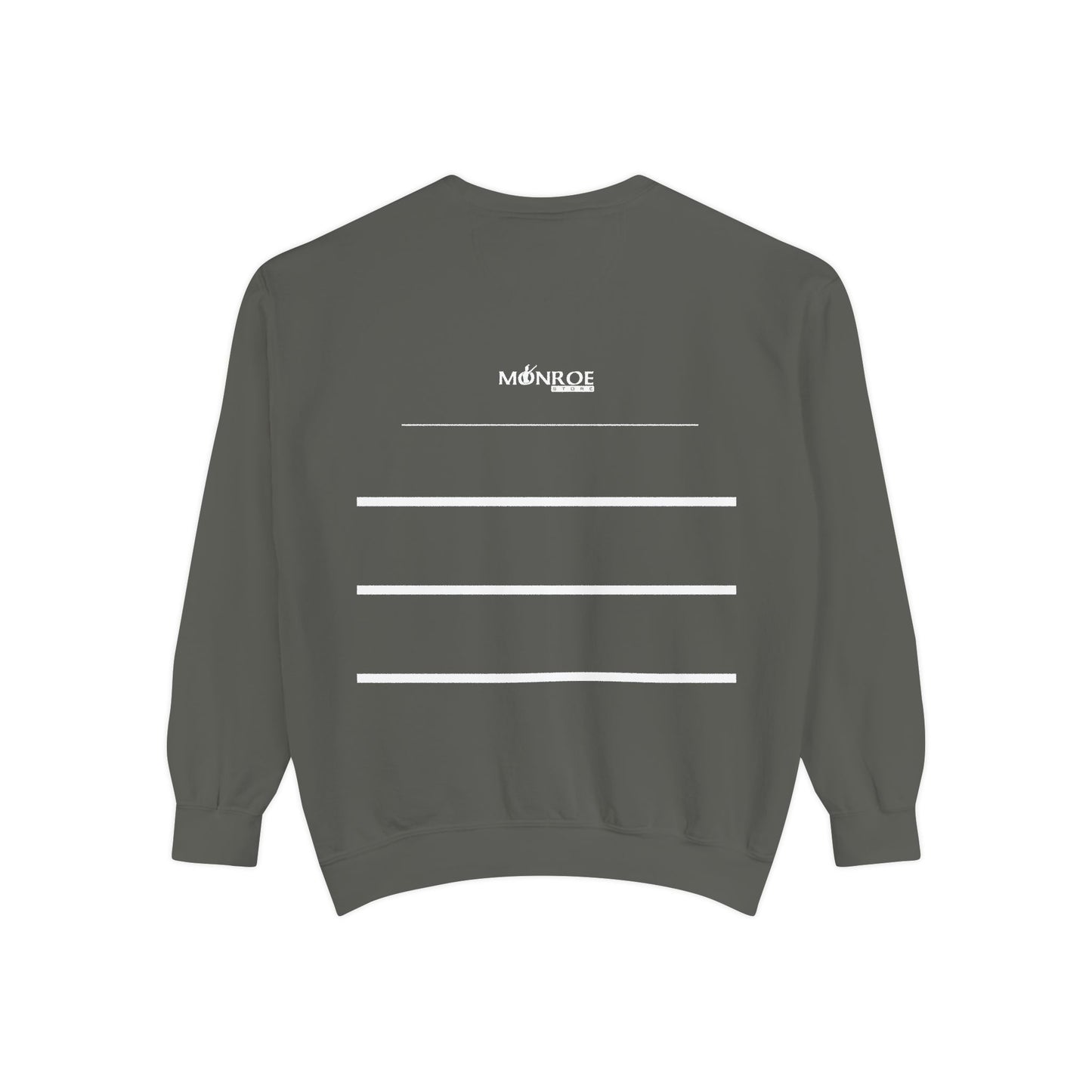 Transforming Energy Sweatshirt, Unisex Garment-Dyed Sweatshirt for Movement, Motivational Gift, Gym Apparel, Cozy Layering