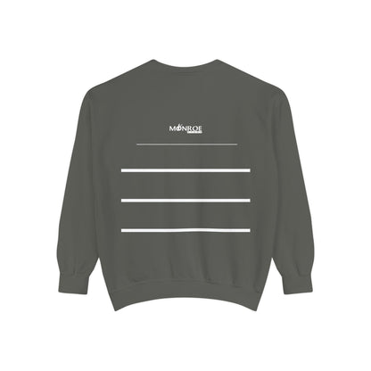 Transforming Energy Sweatshirt, Unisex Garment-Dyed Sweatshirt for Movement, Motivational Gift, Gym Apparel, Cozy Layering
