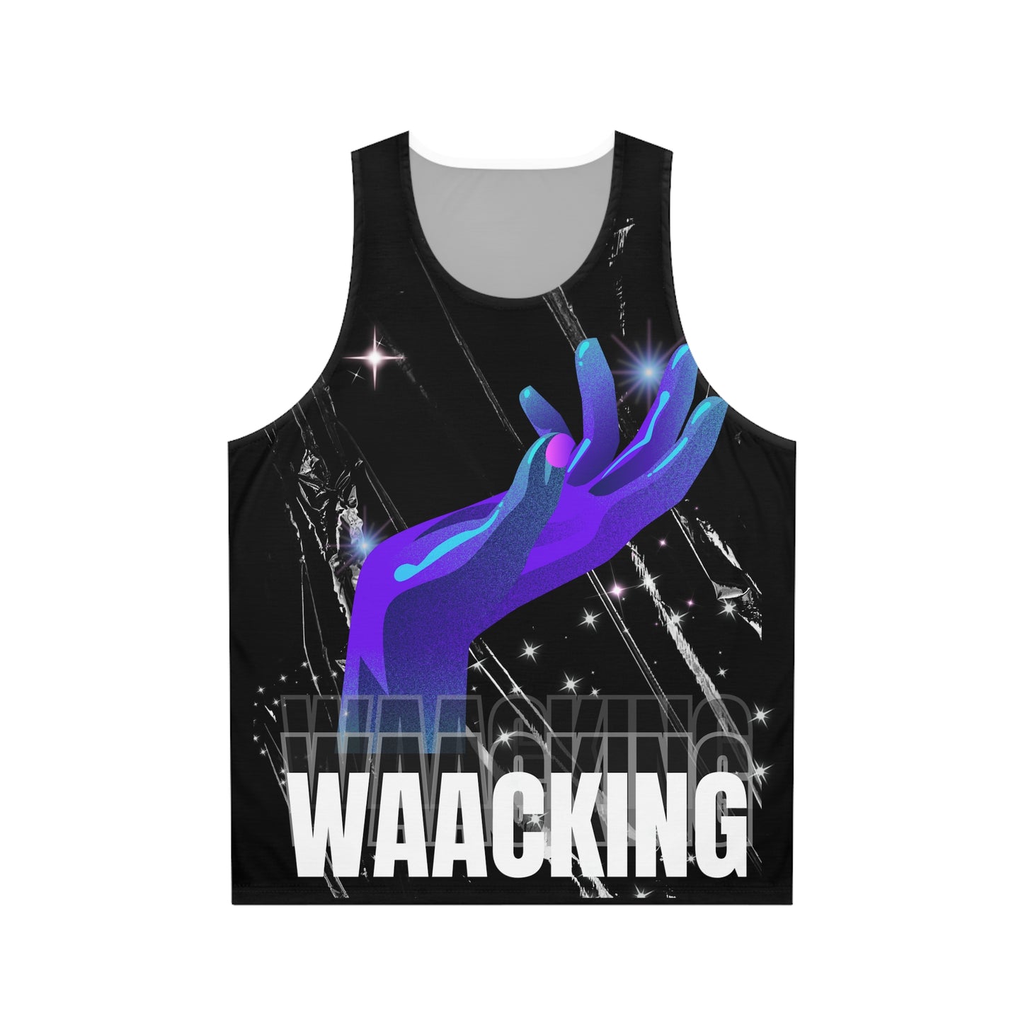 Waacking Dance Inspired Unisex Tank Top, Dancewear, Graphic Muscle Tee, Streetwear, Pride Apparel, Festival Clothing - Mi tienda