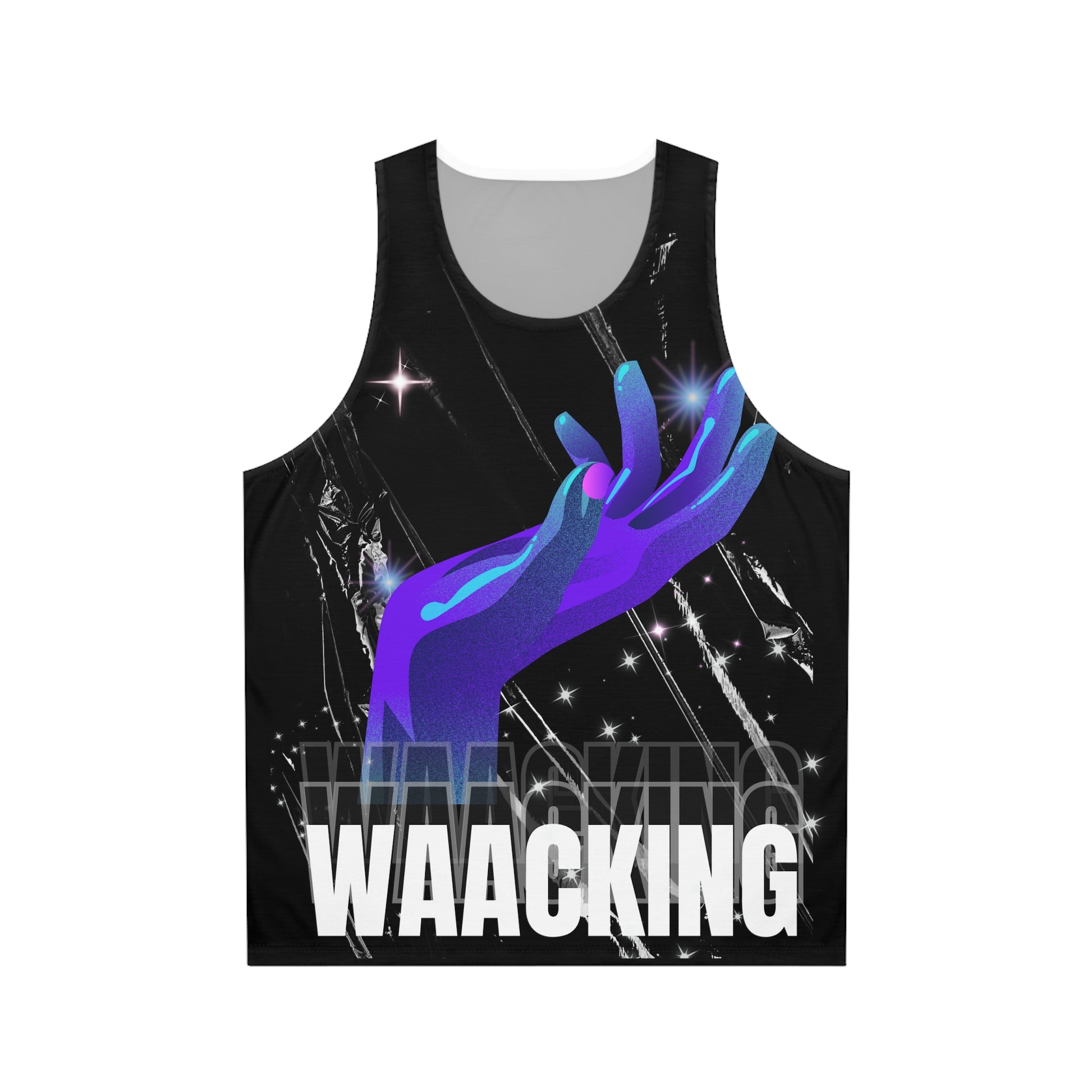 Waacking Dance Inspired Unisex Tank Top, Dancewear, Graphic Muscle Tee, Streetwear, Pride Apparel, Festival Clothing - Mi tienda