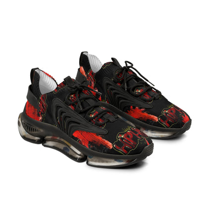 Colorful Men's Mesh Sneakers - Bold Dance Graphic - Mi tienda
