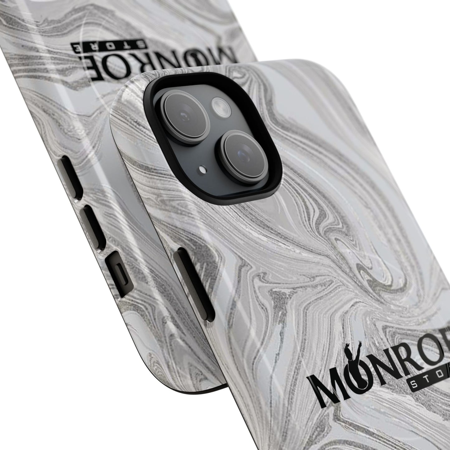 Stylish Tough Magnetic Phone Case - Marble Design - Mi tienda
