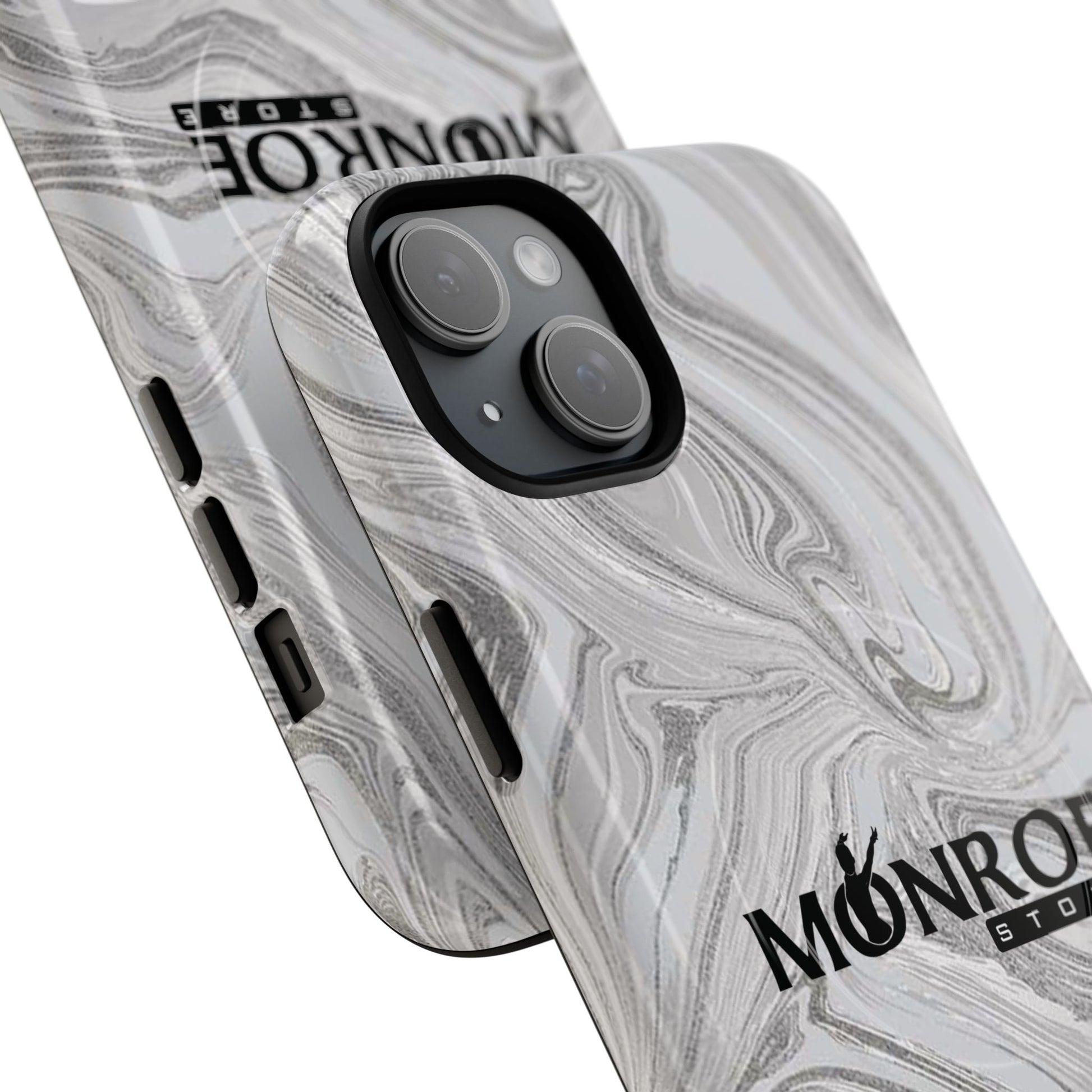Stylish Tough Magnetic Phone Case - Marble Design - Mi tienda