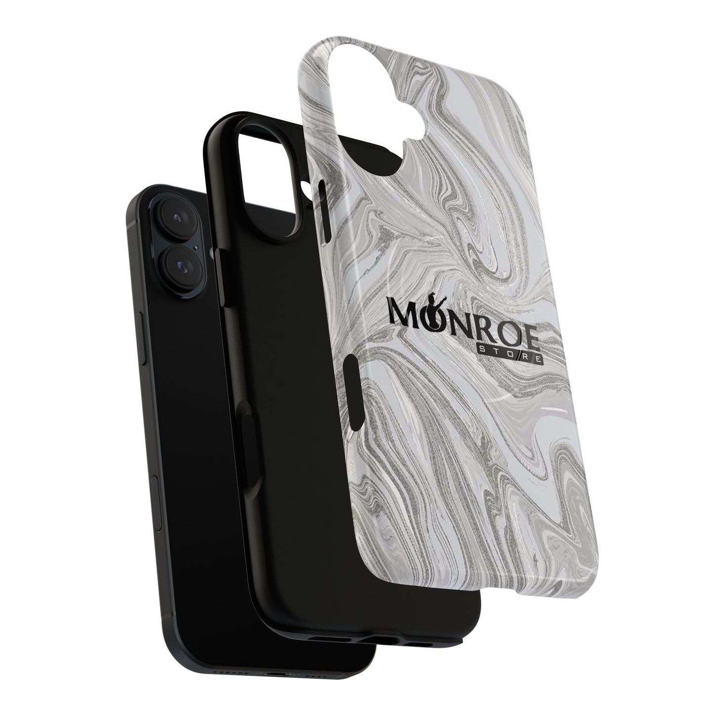 Stylish Tough Magnetic Phone Case - Marble Design - Mi tienda