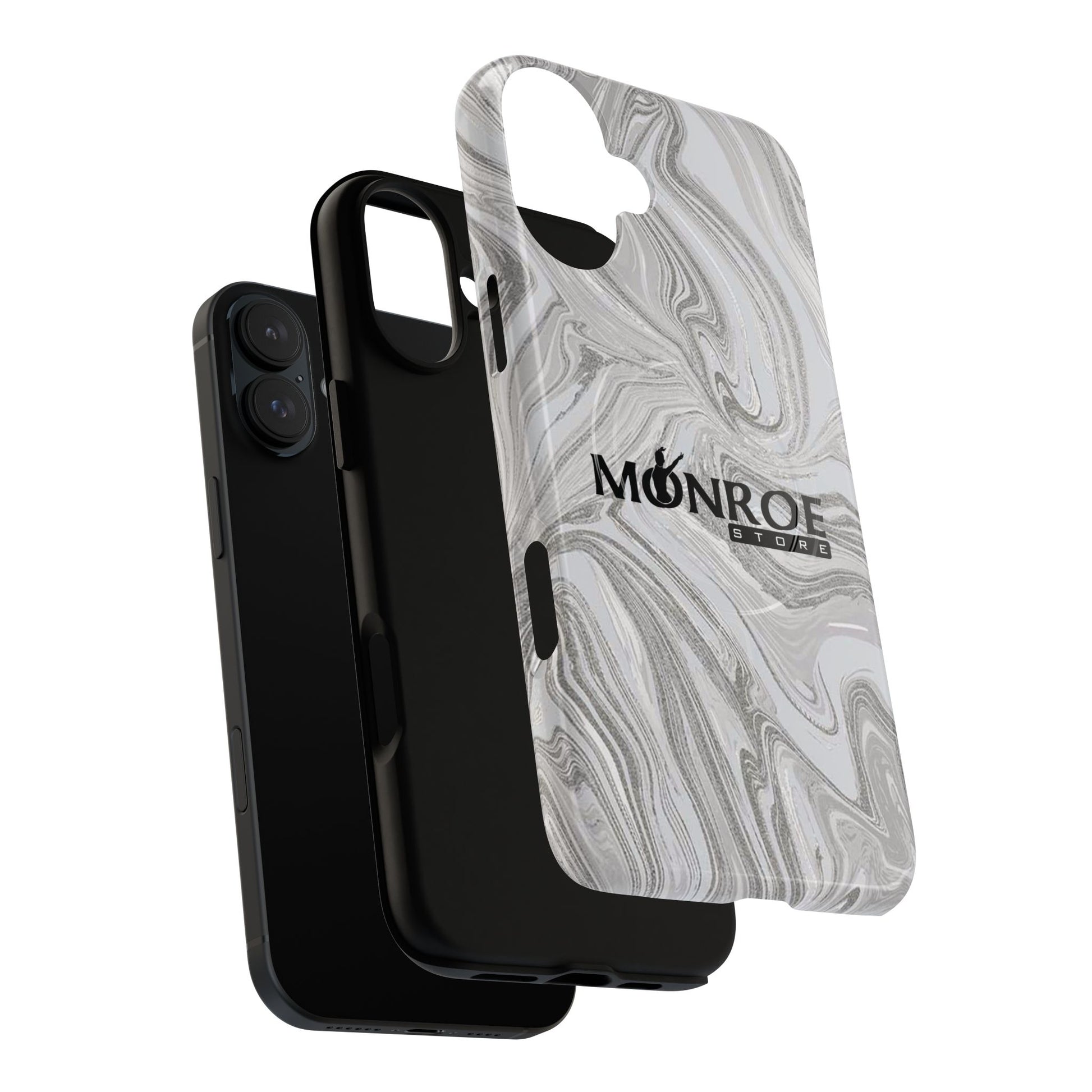 Stylish Tough Magnetic Phone Case - Marble Design - Mi tienda