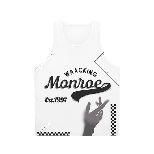 Stylish Waacking Dance Tank Top for Movement Enthusiasts, Unisex Activewear, Streetwear, Dance Gift, Summer Wardrobe, 90s Vibe