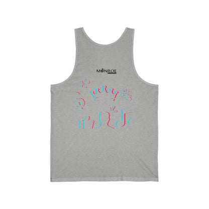 Cool Live Stream Unisex Tank Top | Perfect for Gamers, Creators, Streaming Events, Summer Wear, Personalized Gifts