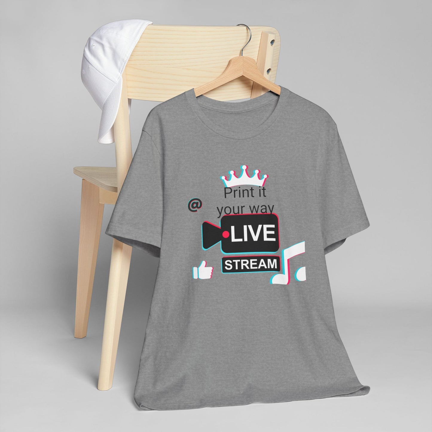 Customize your username at home while you stream live or sell your products on Tik tok