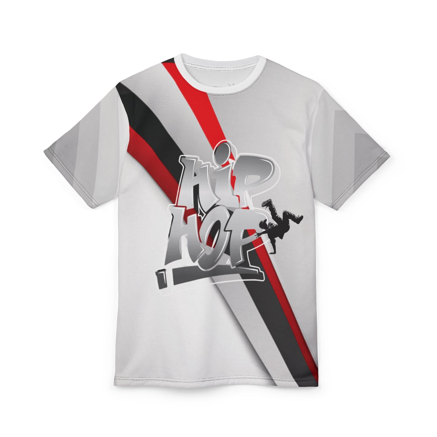 HIP HOP Unisex Cut & Sew Tee - Stylish Dance Apparel - Mi tienda