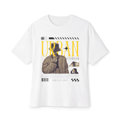 Urban Fashion Graphic Tee - Unisex Oversized Boxy Tee, Streetwear Top, Casual Wear, Stylish Gift, Trendy T-Shirt - Mi tienda