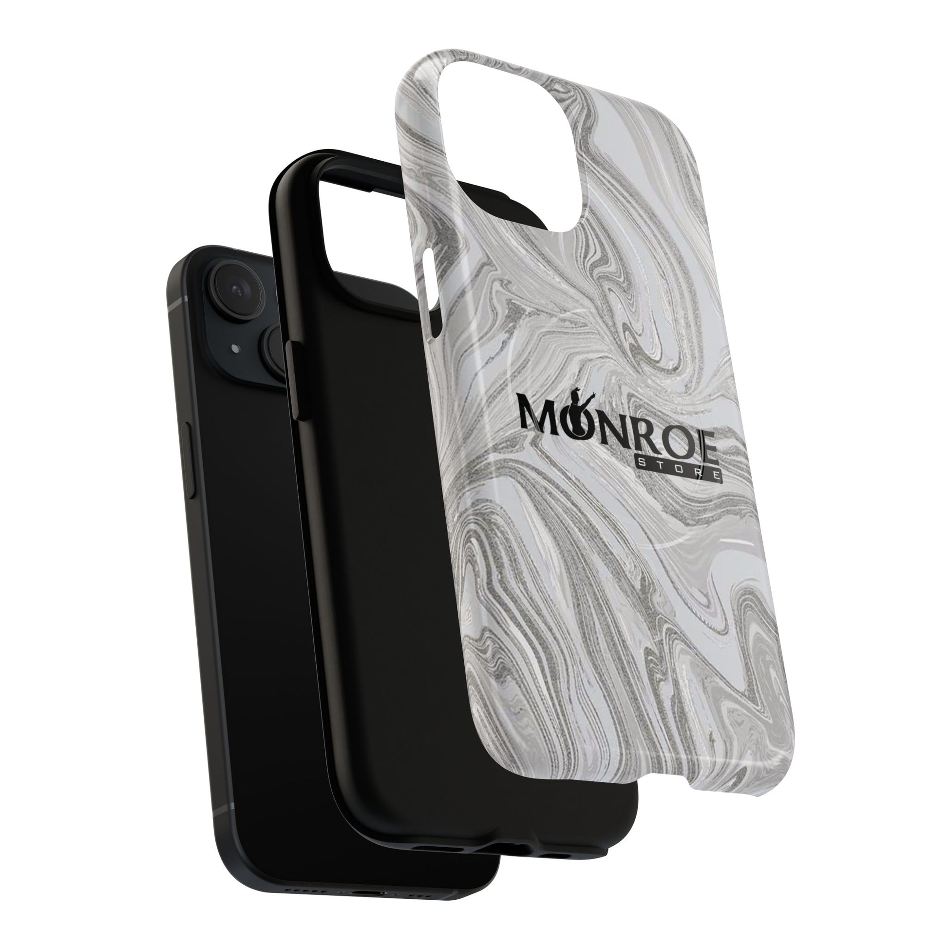 Stylish Tough Magnetic Phone Case - Marble Design - Mi tienda