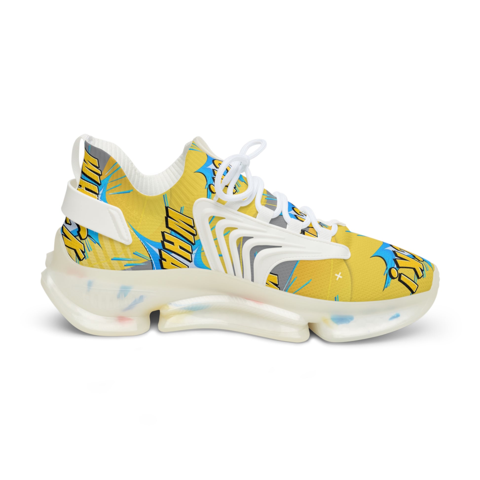 Men's Mesh Sneakers - Whack! Comic-Inspired Athletic Shoes - Mi tienda