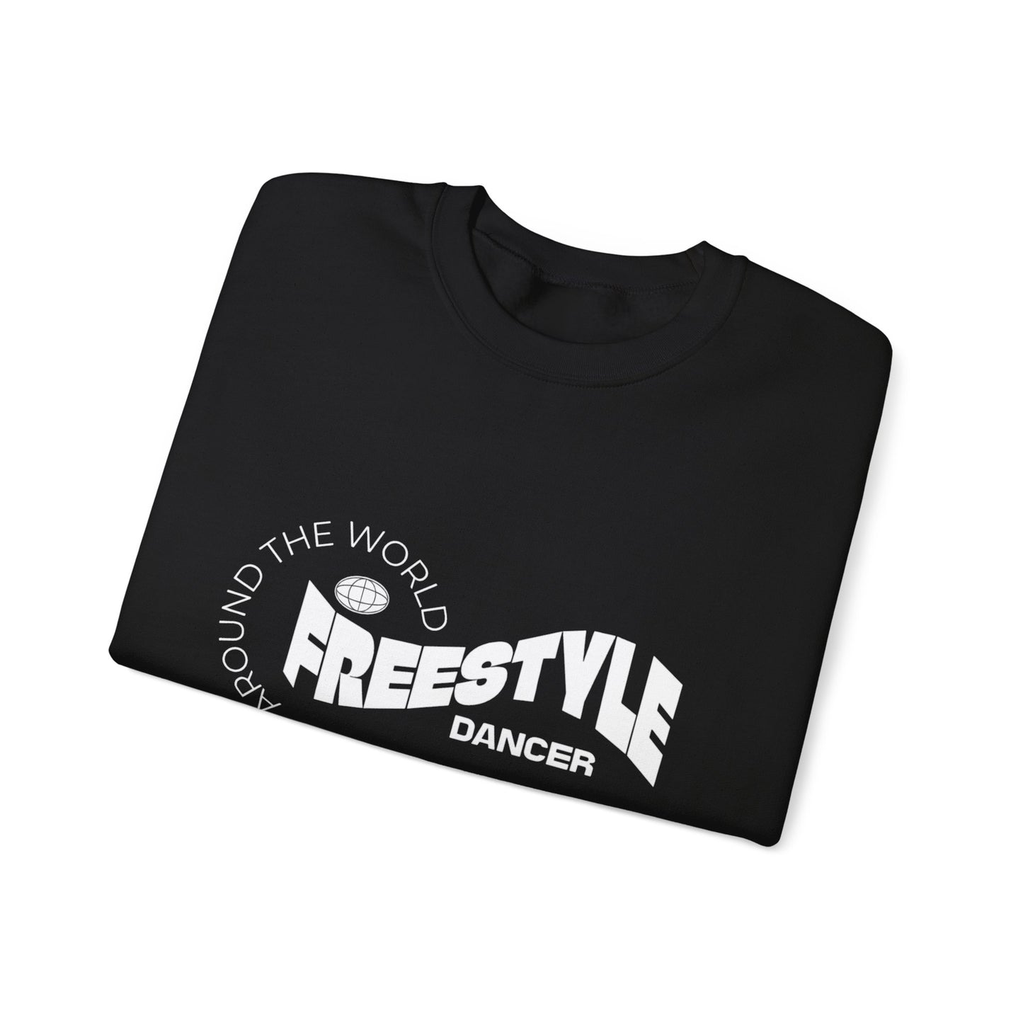 Freestyle Dancer Crewneck Sweatshirt | Unisex Heavy Blend | Streetwear, Dance Apparel, Gift for Dancers, Casual Wear, Hip Hop