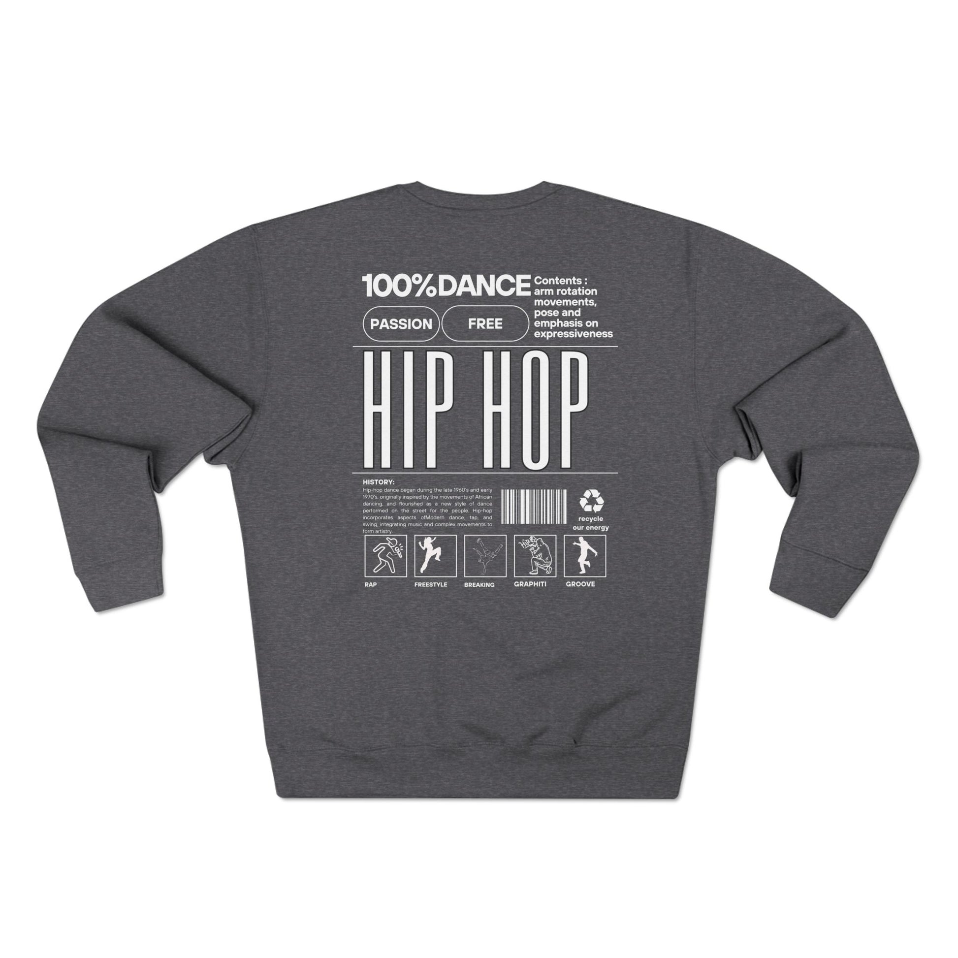 Sweatshirt - HIP HOP CULTURE" - Comfortable Dance Apparel - Mi tienda