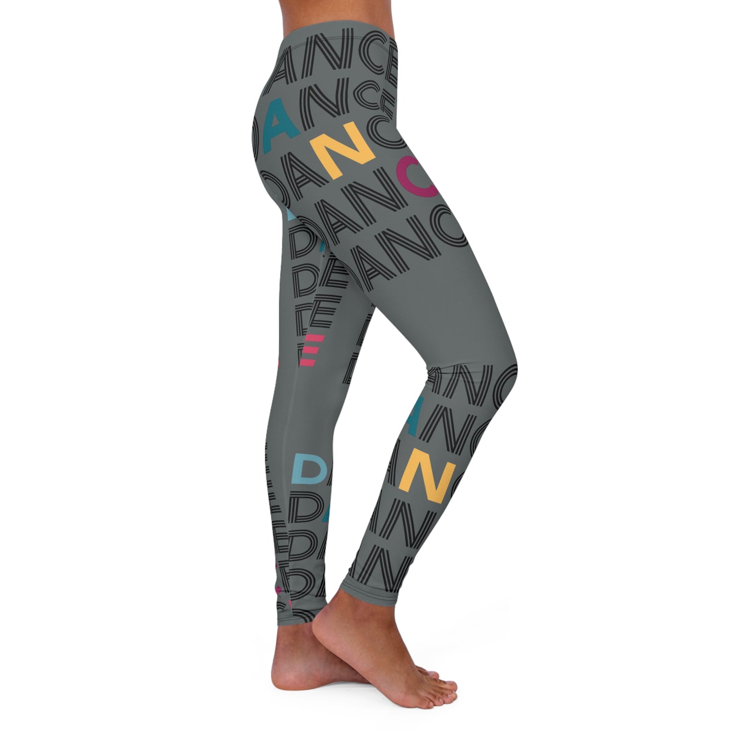 Copy of Spandex Leggings for Dancers, Queer Pride Activewear, Women's Workout Pants, Stretchy Yoga Tights, Casual Athleisure Bottoms - Mi tienda