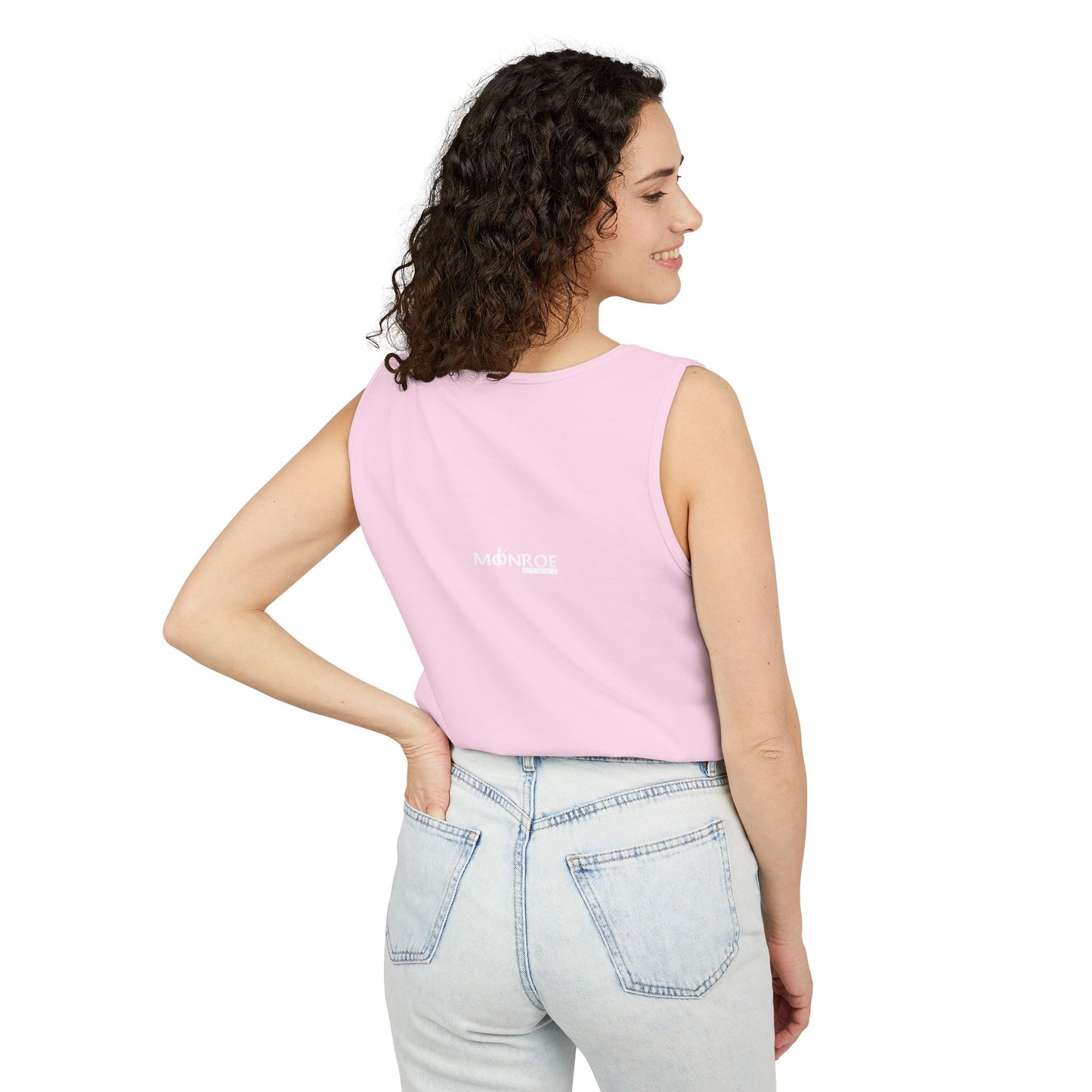 Empowering Girl Power Tank Top - Unisex Garment-Dyed Tee, Summer Vibes, Workout Shirt, Casual Fashion, Gift for Her