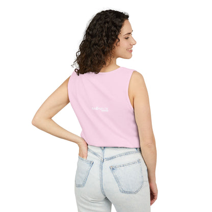 Empowering Girl Power Tank Top - Unisex Garment-Dyed Tee, Summer Vibes, Workout Shirt, Casual Fashion, Gift for Her