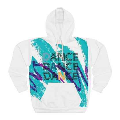 Dance Vibes Unisex Pullover Hoodie - Colorful Graphic Design
