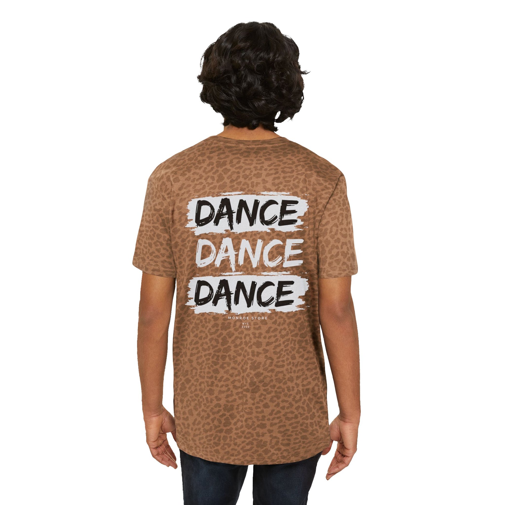 Men's Graphic Dance Tee - Trendy Animal Print Shirt for Concerts, Birthdays - Gift Idea - Mi tienda