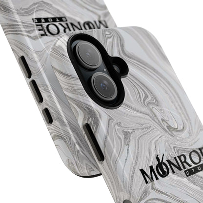 Stylish Tough Magnetic Phone Case - Marble Design - Mi tienda