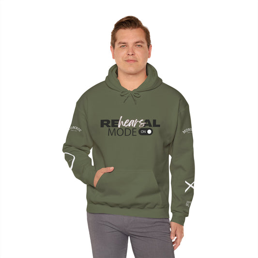 Rehearsal Mode Unisex Hooded Sweatshirt - Street Culture Vibe