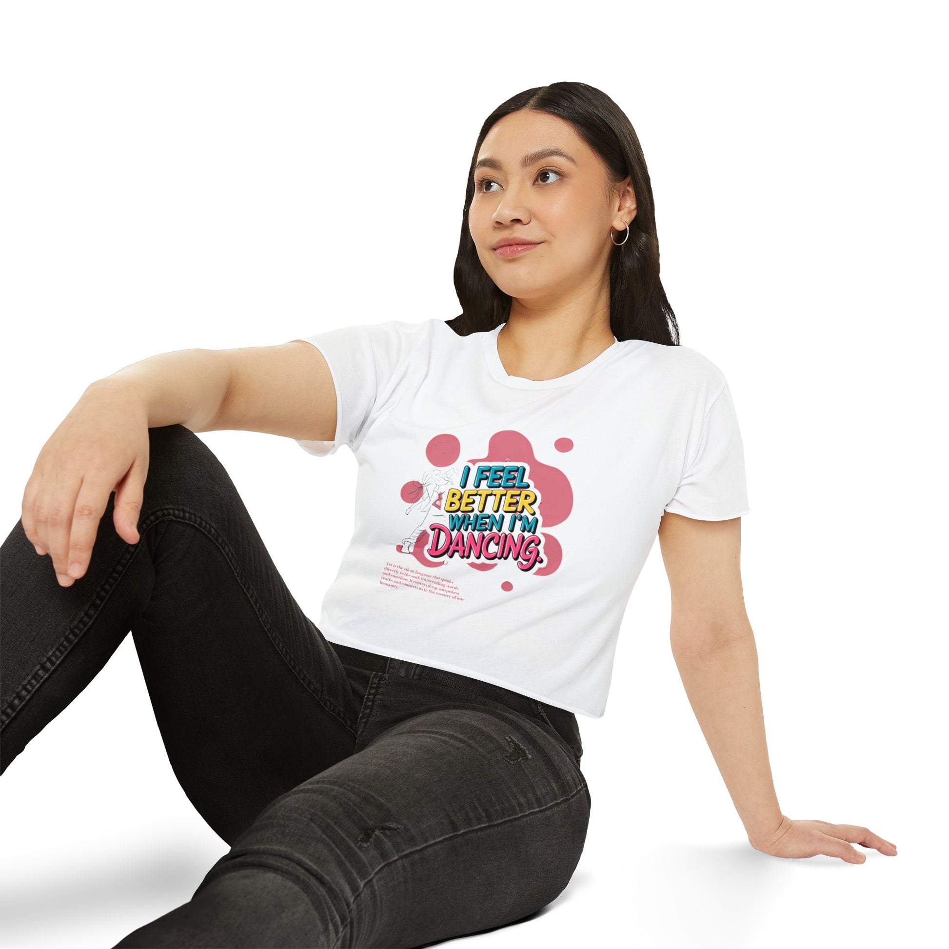 Dance punk Crop Top. women's Wear, Stylish Festival Apparel, Summer Music Event, Fun Dance Top - Mi tienda