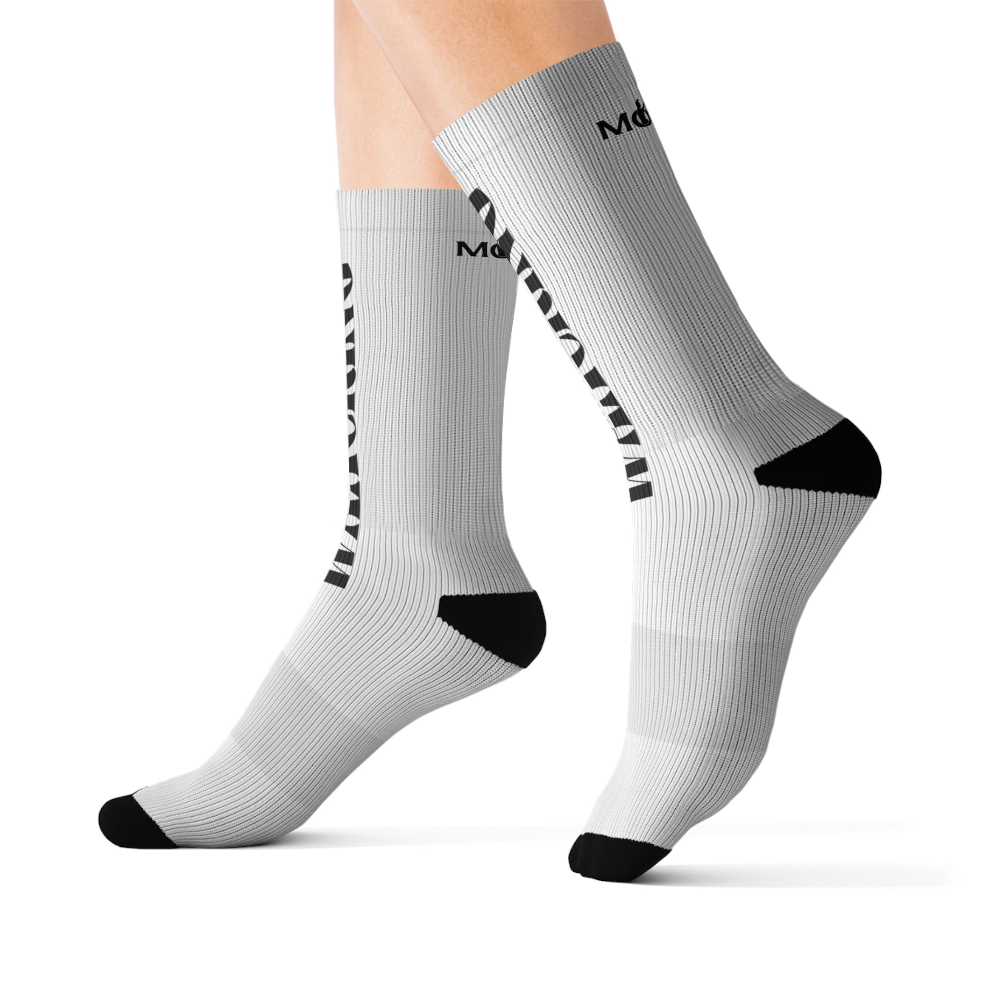 Motivational Sublimation Socks Waacking design - Fitness & Everyday Wear - Mi tienda