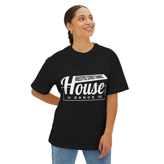 house tee Unisex Oversized Boxy
