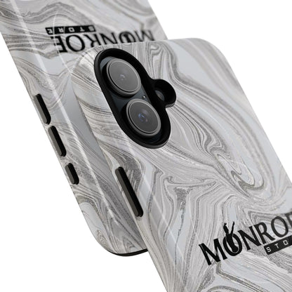 Stylish Tough Magnetic Phone Case - Marble Design - Mi tienda