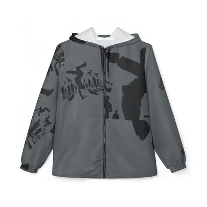 Chqueta Windbreaker Jacket, Hip Hop Culture Breaking, Streetwear Outerwear, Urban Fashion Zip-Up, Trendy Lightweight Coat, Cool Unisex - Mi tienda
