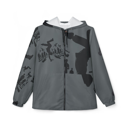 Chqueta Windbreaker Jacket, Hip Hop Culture Breaking, Streetwear Outerwear, Urban Fashion Zip-Up, Trendy Lightweight Coat, Cool Unisex - Mi tienda